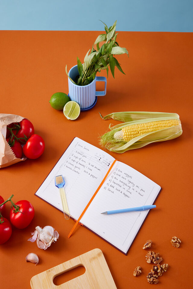 Glass Teaspoons 2Pk, BERRY BLUE & LIME