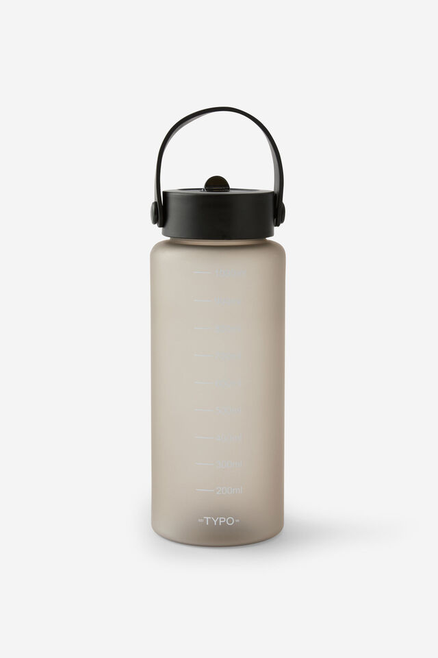 The Big Sipper Drink Bottle, BLACK GAUGE