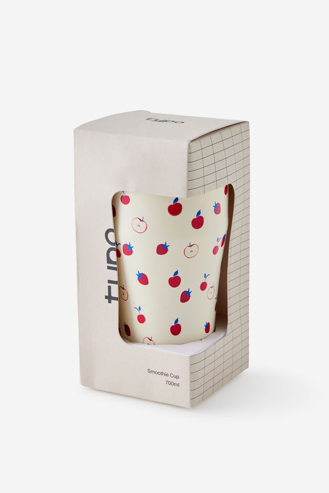 Loft Smoothie Cup 700Ml, ECRU STRAWBERRIES