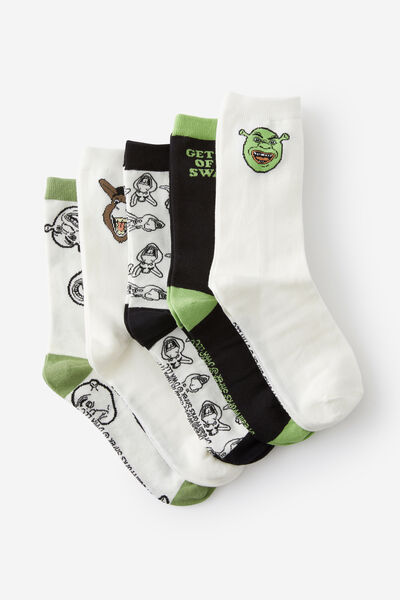 Box Of Socks, LCN UNI SHREK SHREK & FRIENDS (M/L)
