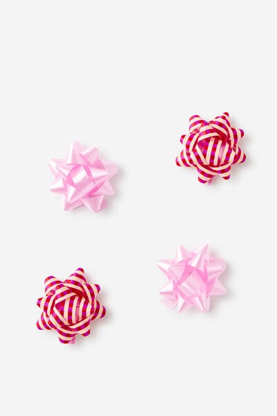 Gift Bow 4Pk, FESTIVE FEAST
