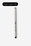 0.3Mm Fine Tip Pen, BLACK - example image 1