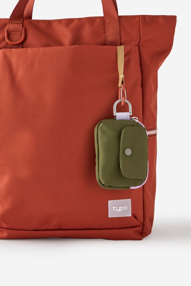 Mode Zip Wallet, OLIVE
