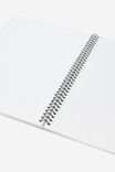 A4 Spiralbound Notebook, COLOUR BLOCK - example image 3