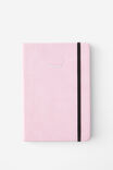 A5 Personalised Premium Buffalo Journal, BLOSSOM PINK - alternate image 1