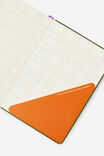 Personalised A5 Hard Lined Notetaker Notebook, OLIVE - example image 4