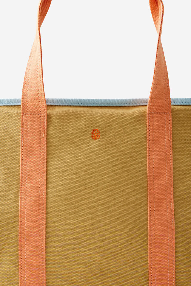 Personalised Flex Tote Large, KHAKI