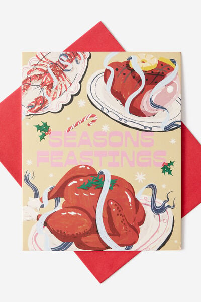 Christmas Card 2026, SEASON FEASTING