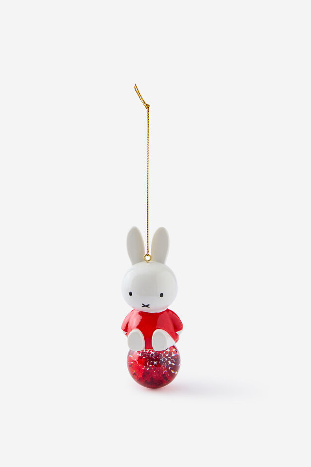 Collab Snowglobe Christmas Ornament, LCN MIF MIFFY