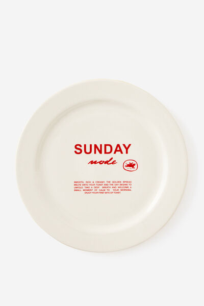 Brunch Club Plate, SUNDAY MODE