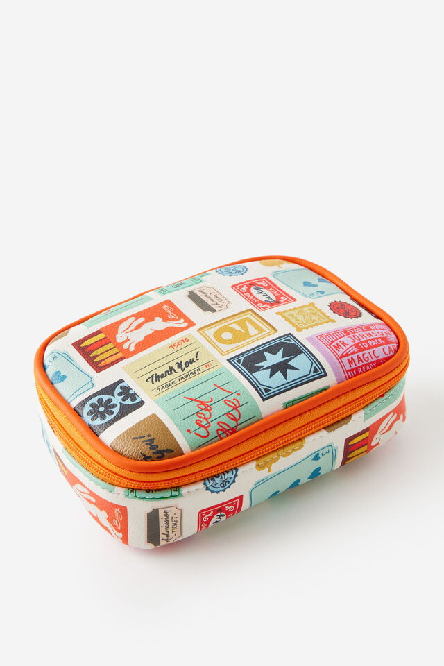 Novelty Pencil Box, TICKETS AND TRINKETS