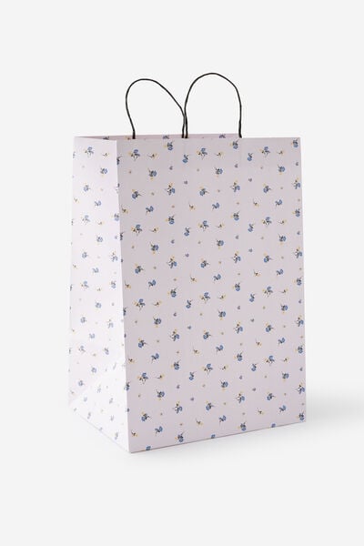 Get Stuffed Gift Bag - Large, MEADOW DITSY