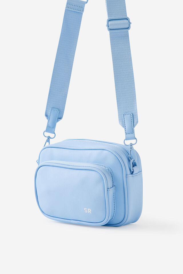 Personalised Pro Camera Crossbody, BLUE SKIES
