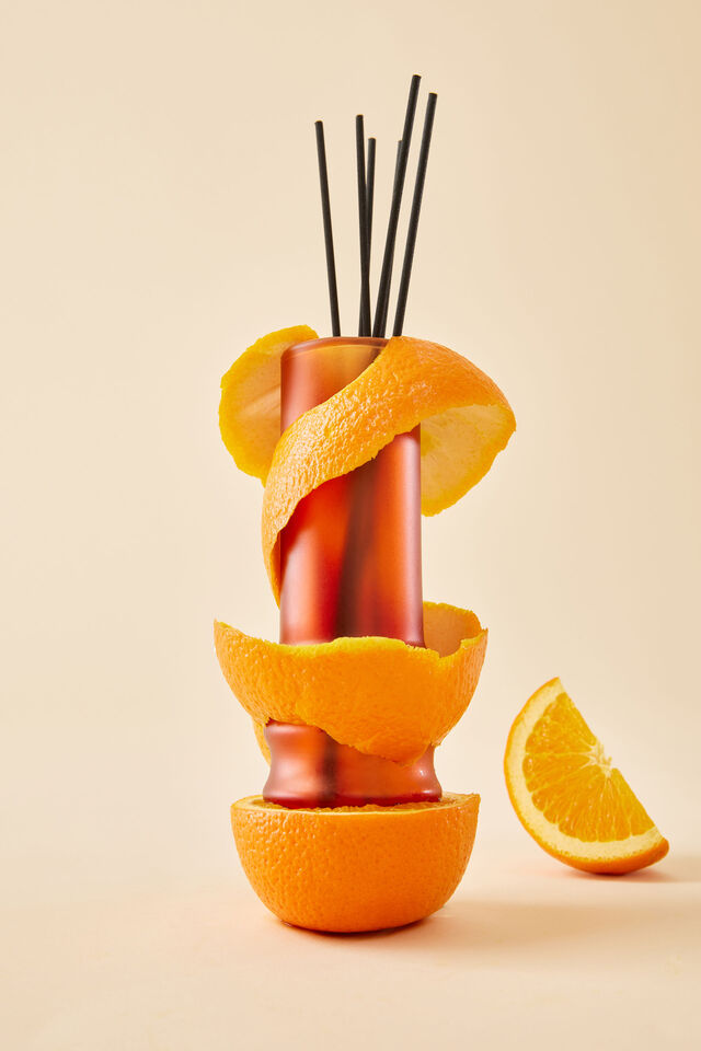 Frosted Reed Diffuser Set, JOY RISING ORANGE