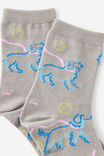 Mid Crew Socks, DOG YDG - alternate image 2