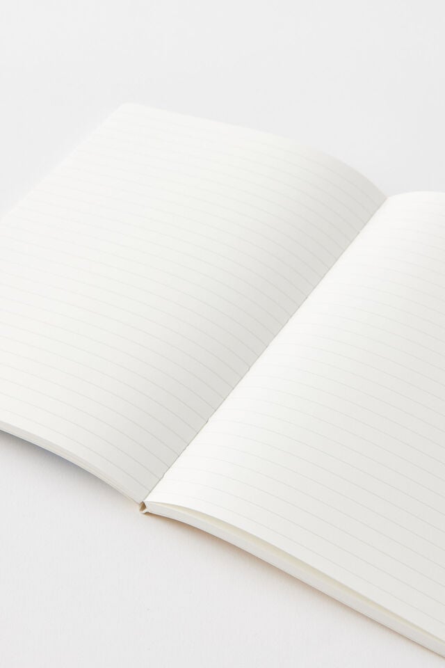 A5 Soft Cover Lined Notebook, PLACEMENT WATER