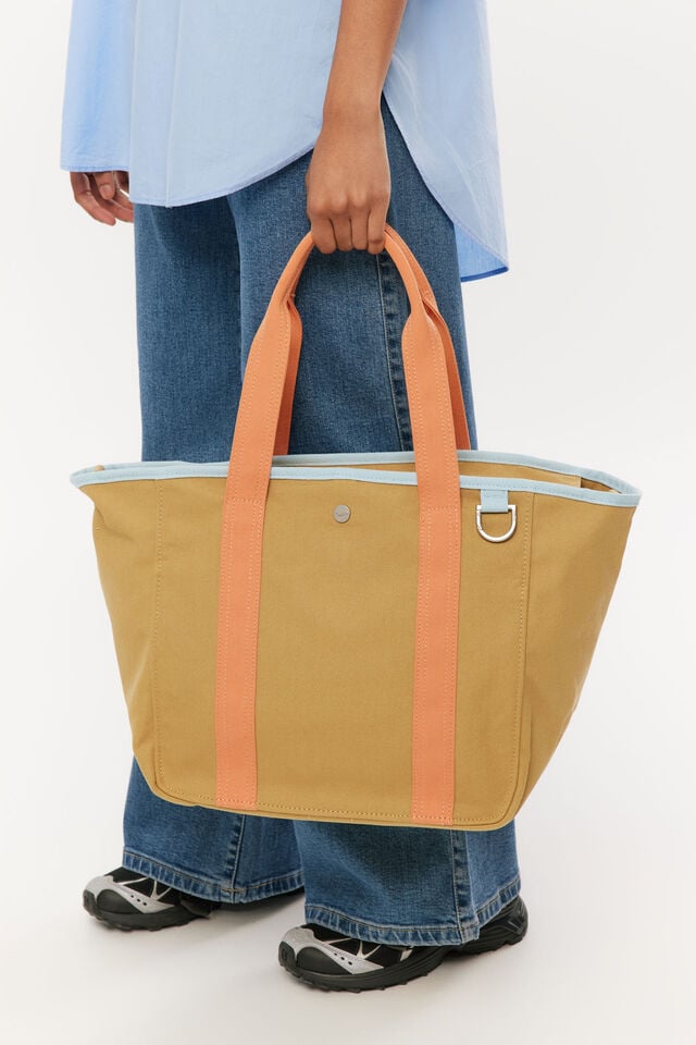 Flex Tote Large, KHAKI