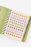 2026 Goals Weekly Planner, Bay Leaf Ditsy Frog - alternate image 2
