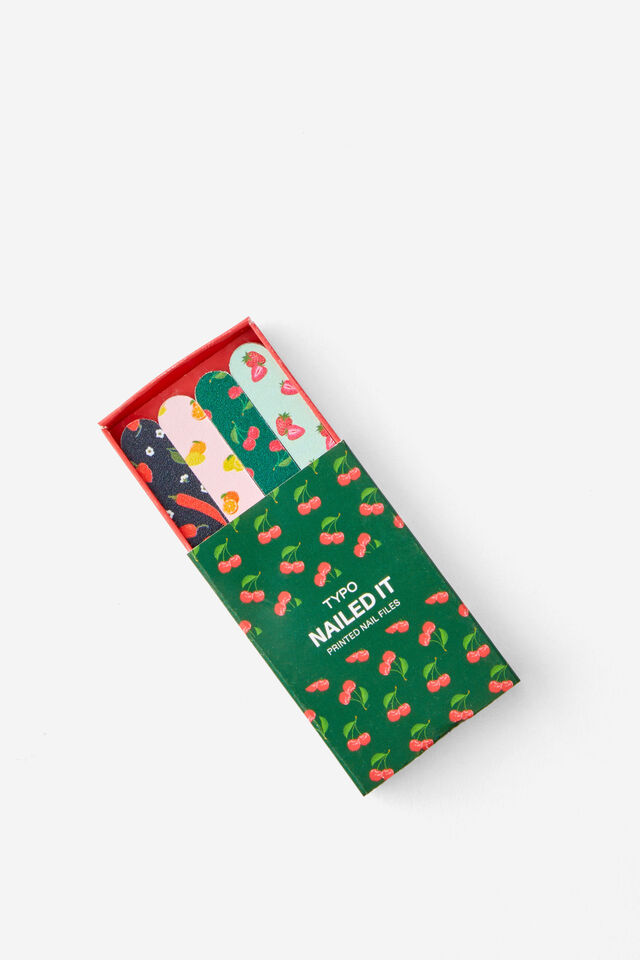 Nailed It Printed Nail Files, FRUIT