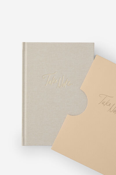 Loft A5 Lined Notebook, Chai Take Note