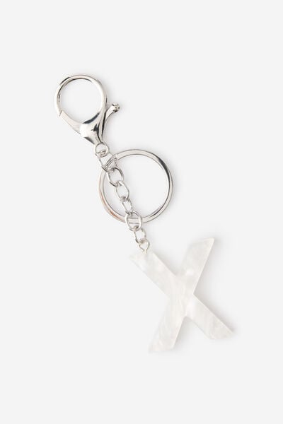 Alpha Keyrings, X / MOTHER OF PEARL