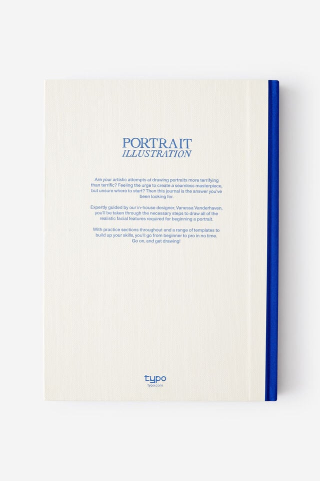 A4 Luxe Upskill Activity Journal, PORTRAIT ILLUSTRATION