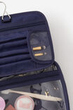 3 Fold Hanging Cosmetic Case, BOKEH/MIDNGIHT - alternate image 5