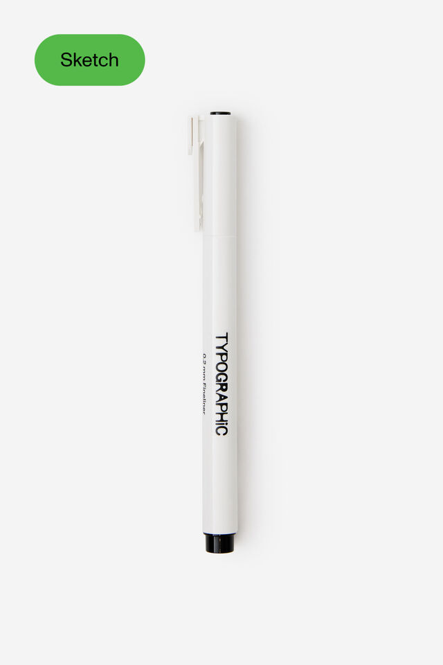 Art Fineliner, 0.2mm BLACK