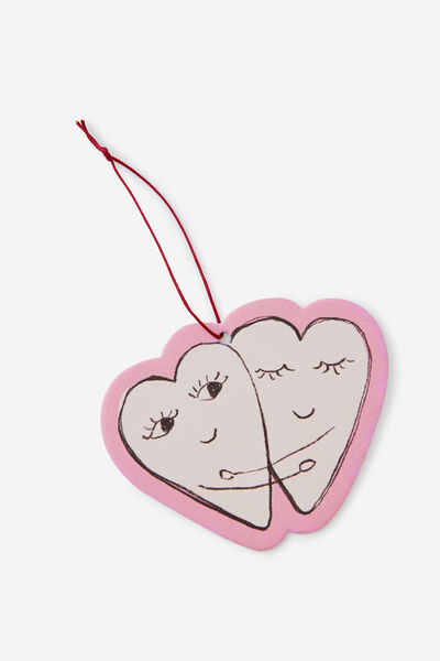 Love Air Freshener, HUGGING HEARTS