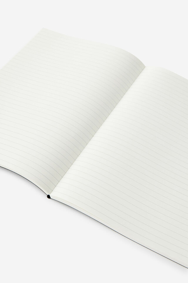 Personalised B5 Soft Lined Notetaker Notebook, ESPRESSO