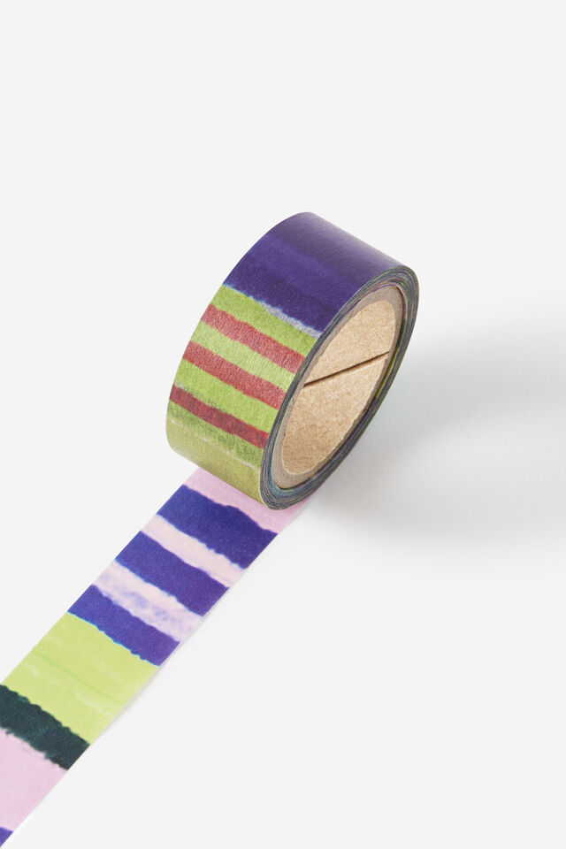 Washi Tape 15Mm, PAINTED STRIPES