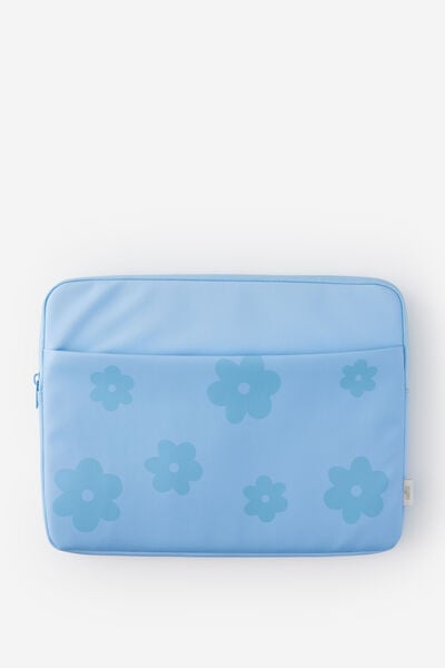 Pro 16 Inch Laptop Case, BLUE SKIES FLOWER