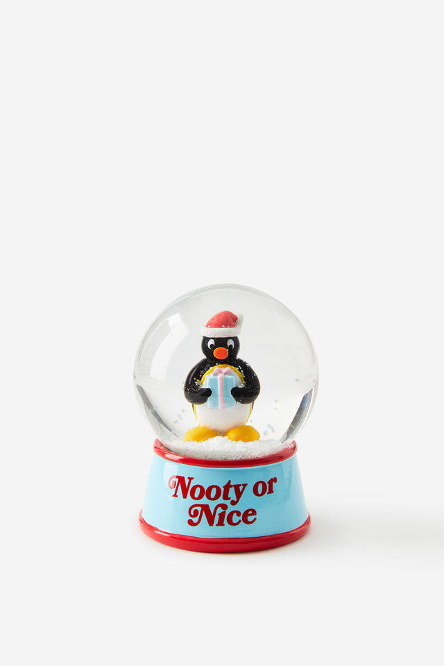 Collab Small Shaped Snowglobe, LCN MATT PINGU NOOTY OR NICE