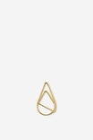 Essential Paper Clips 12Pk, TRIANGULAR GOLD - alternate image 2