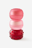 Mini Stackers Glass Tea Light Candle, PETAL DRIFT PLUM BUMPY - alternate image 4