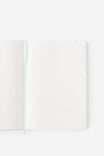 B5 Hard Lined Notetaker Notebook, ECRU DITSY CELESTIAL - example image 2