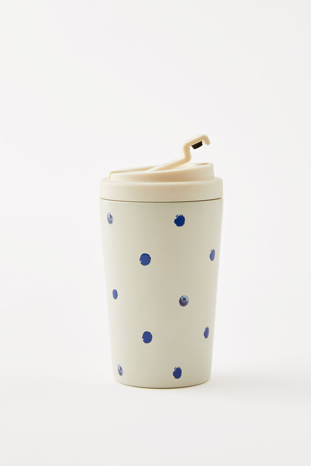 Metal Commuter Cup, BLUEBERRY POLKA