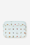 Personalised Core Laptop Cover 13 Inch, LITTLE TREATS / SEAMIST - alternate image 1