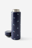 On The Move 500Ml Drink Bottle 2.0, DITSY PANSY / MIDNIGHT - alternate image 2