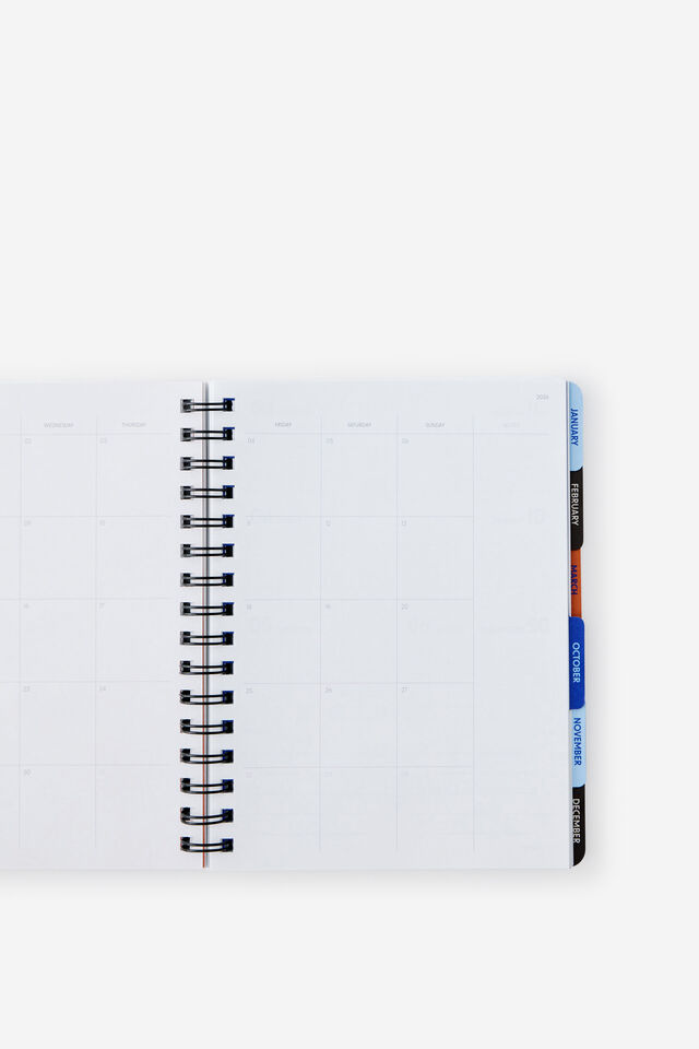 26/27 Weekly Planner, BLACK