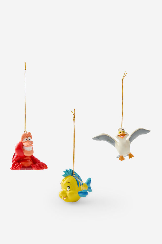 Licensed Ornament Pack, LCN DIS THE LITTLE MERMAID