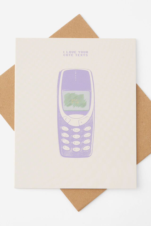 Premium Love Card, SCRATCH I LIKE YOUR CUTE TEXT