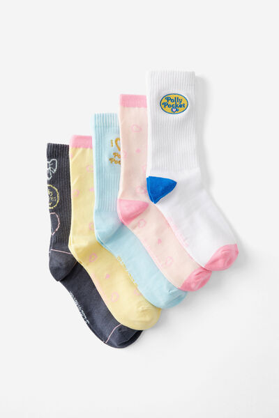 Box Of Socks, LCN MAT POLLY POCKET (S/M)