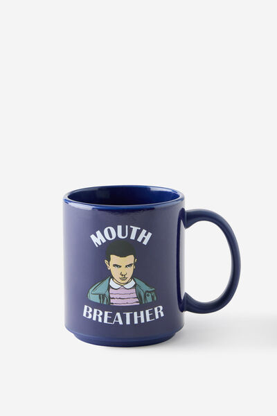 Collab Heat Sensitive Mug, LCN NET STRANGER THINGS ELEVEN/MOUTH BREATHER