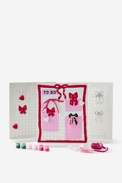Diy Display Peg Board, BOW RIBBON