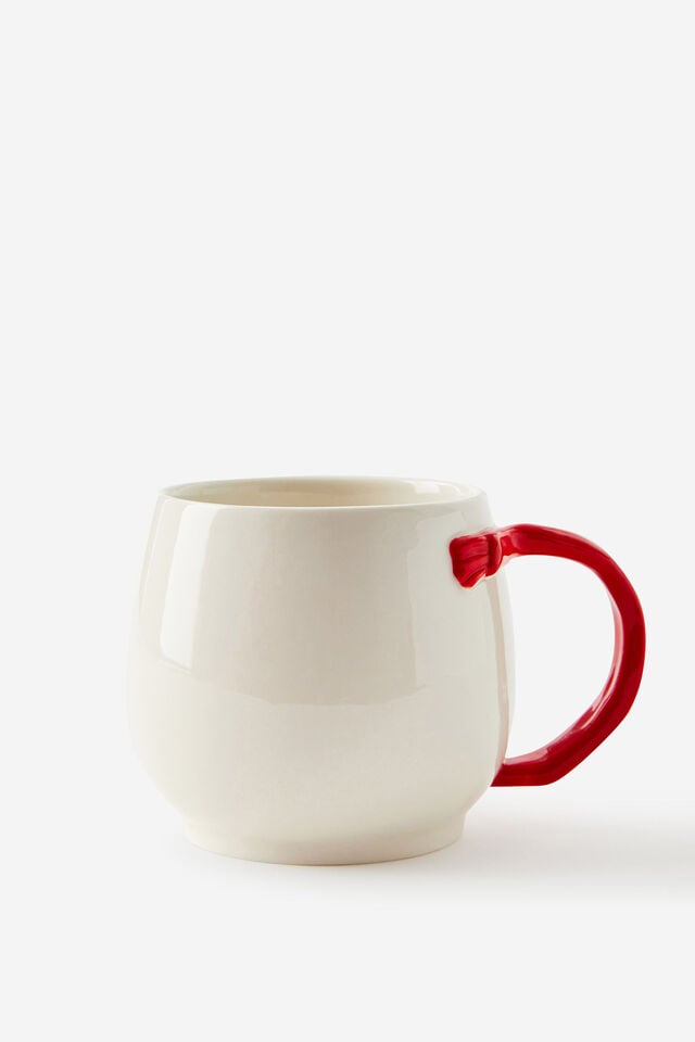 Collab Christmas Novelty Shaped Mug, LCN PEA SNOOPY SCARF