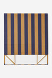 Large Magnetic Flat Pack Box, BLUE AND CRAFT STRIPE - alternate image 3