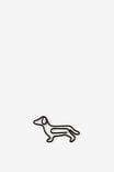 Shaped Paper Clips 8Pk, DOGS ESPRESSO BEAN - alternate image 2