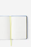 B6 Hard Lined Notetaker Notebook, OCEANA WASABI - example image 2