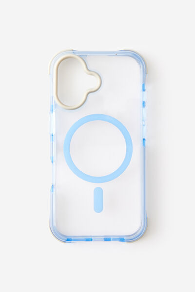 Active Shockproof Case Iphone 16, BLUE SKIES/CONCRETE